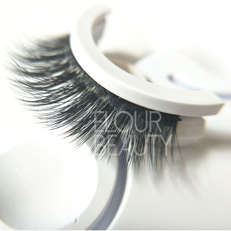 Self-adhesive lashes are reusable crazy eyelashes ED19